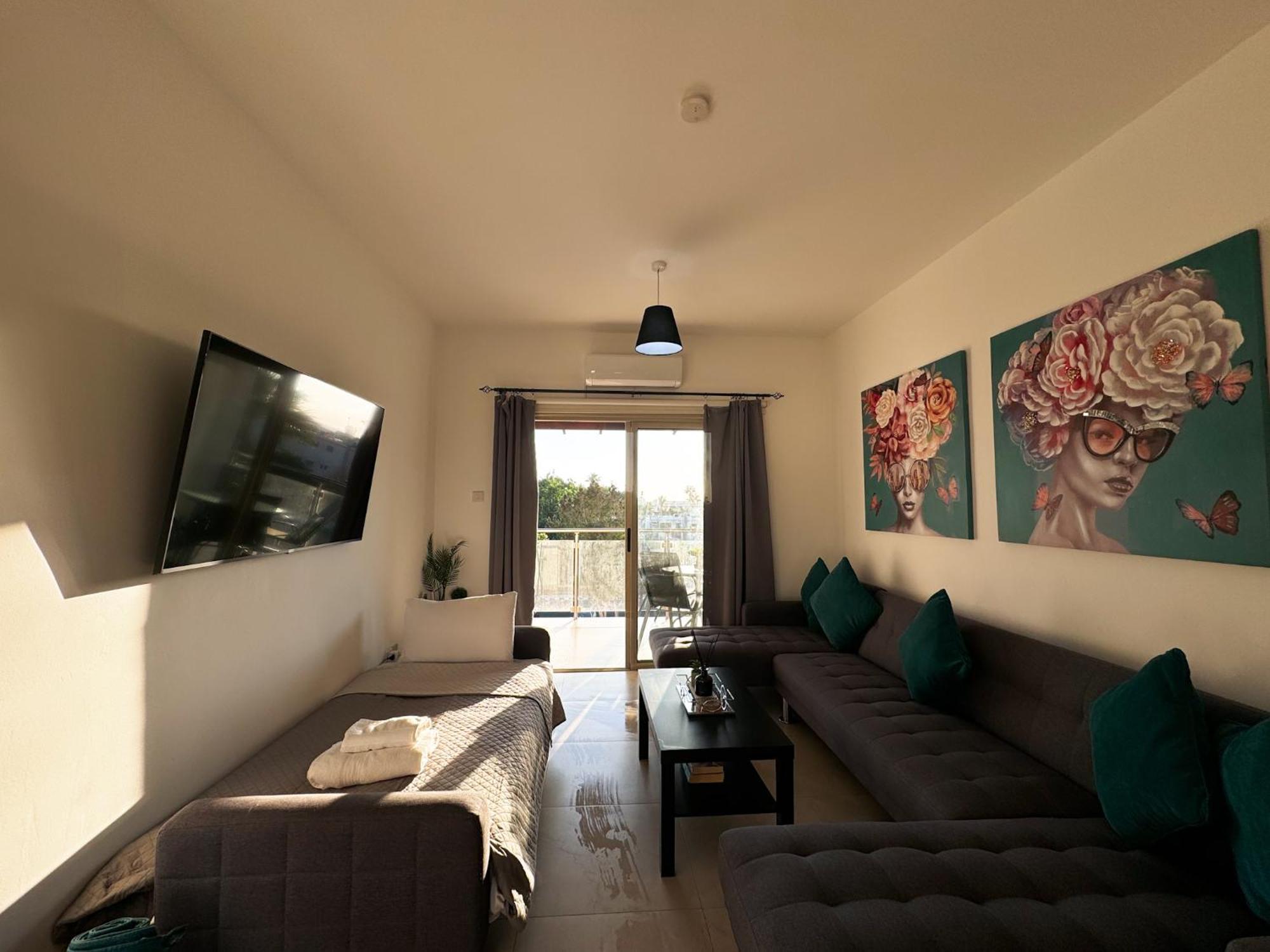 1B Seaside Orchid, Sea, Center Apartment Paphos Luaran gambar