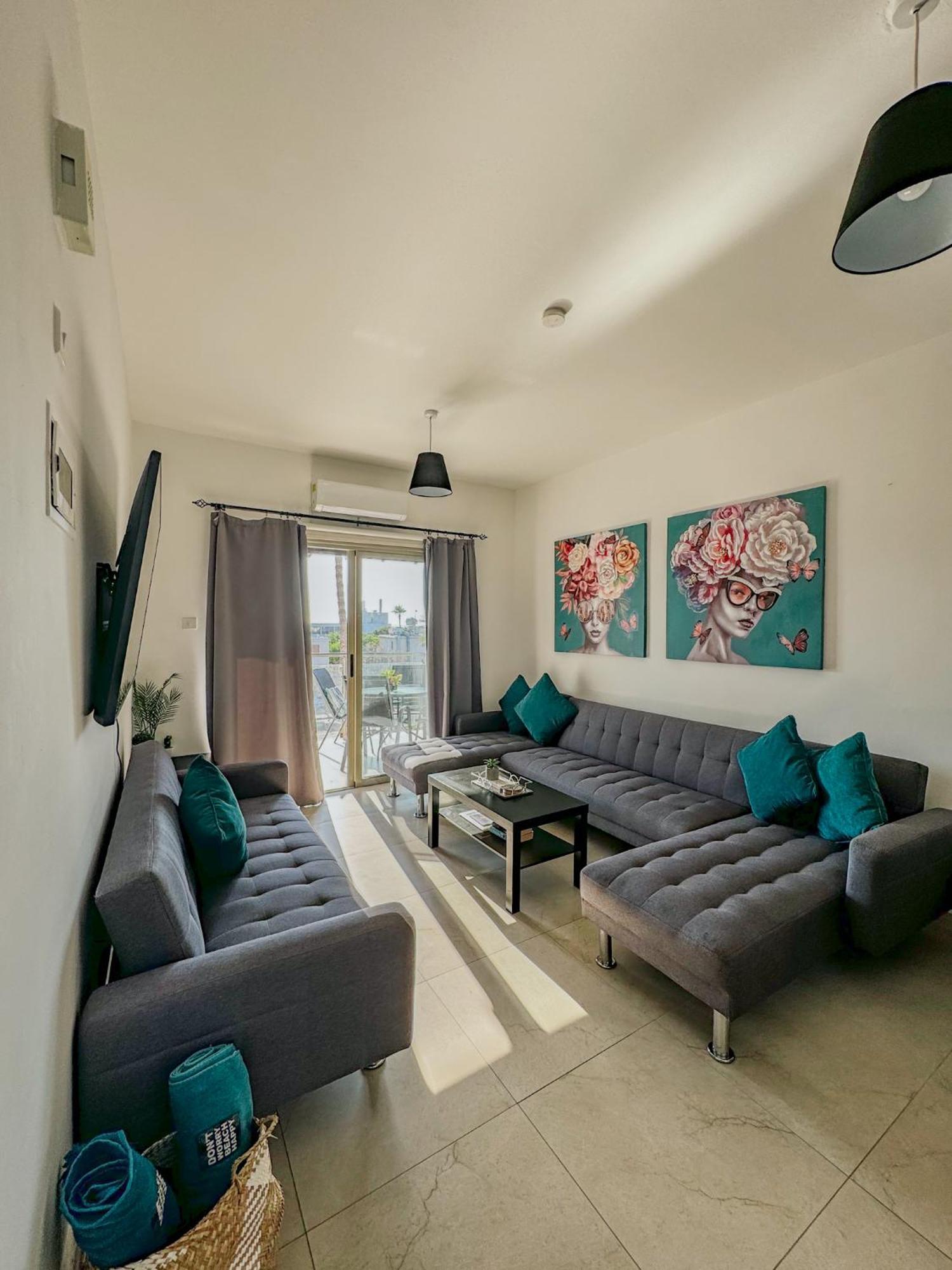 1B Seaside Orchid, Sea, Center Apartment Paphos Luaran gambar